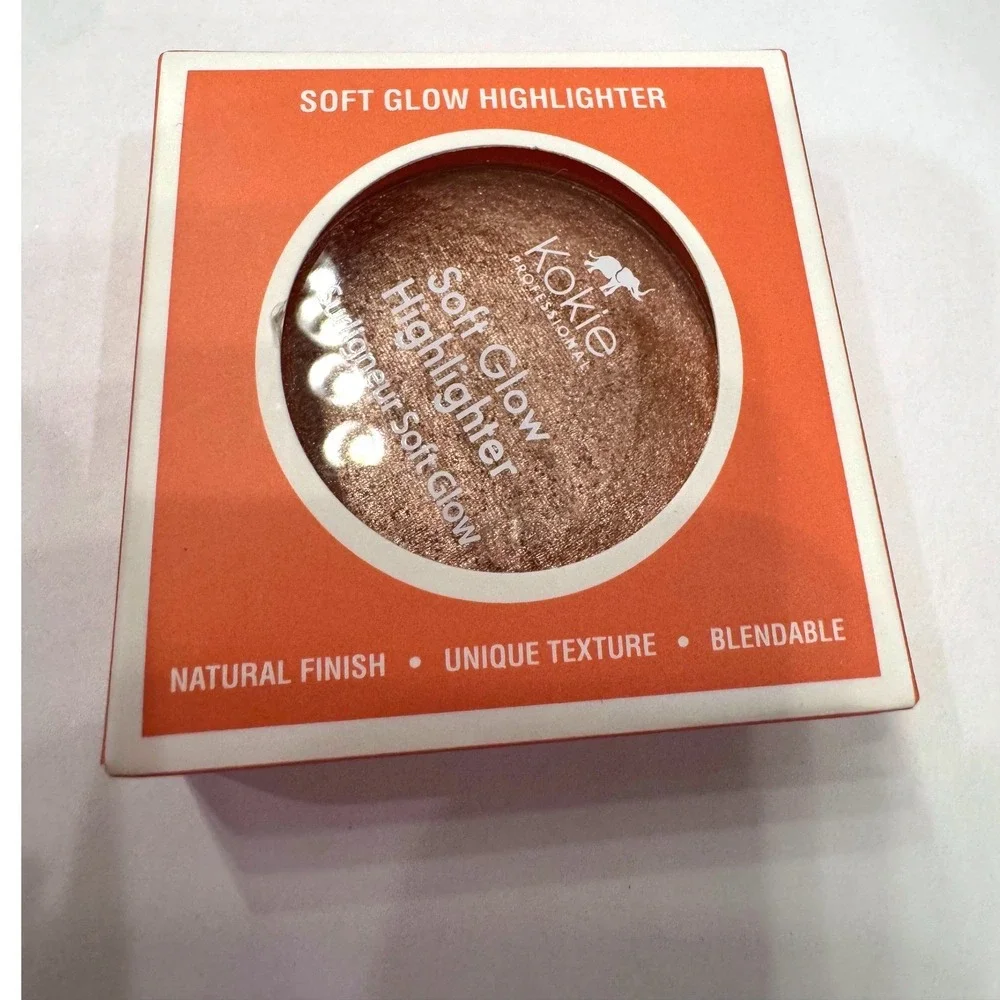 Kokie‎ Soft Glow Highlighter Womens 0.16oz Rosy HB877 Natural Finish Blendable